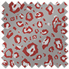 Leopard Luxe, Crimson - Roller Blind